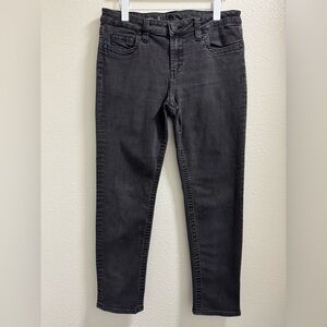 Kut from the Kloth Straight Leg Jeans Stretch Dark Wash Denim Womens 12S